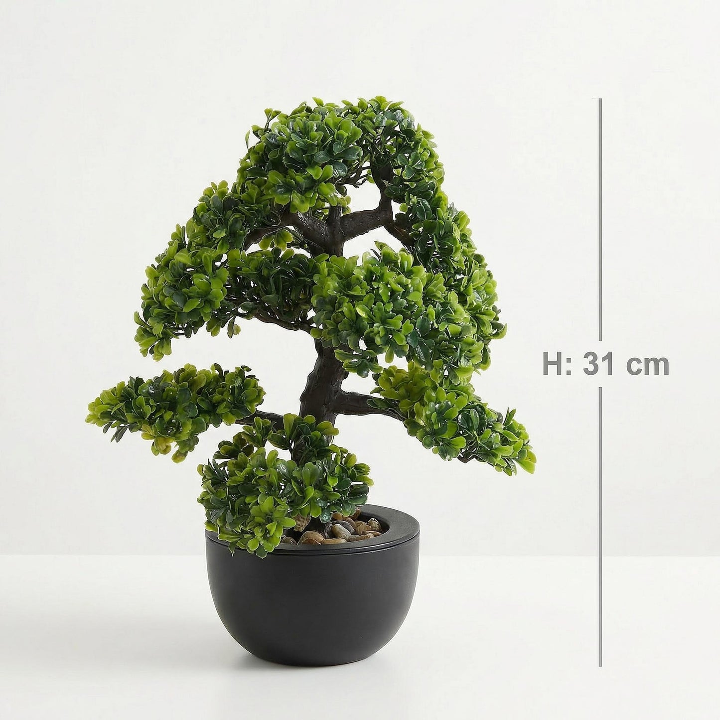 Kunstmatige bonsai 30 cm met sierpot