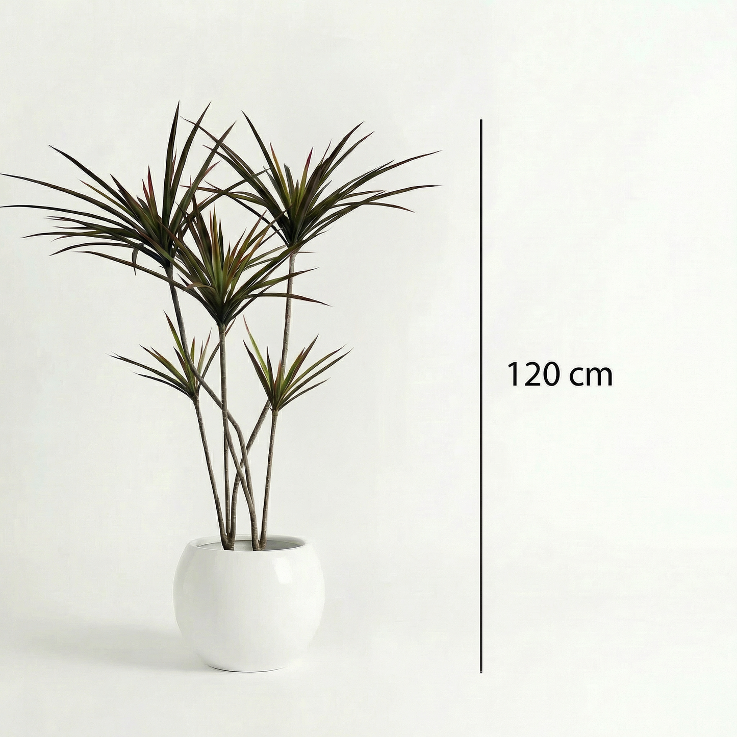 Kunstmatige stelen Dracaena Marginata 120 cm