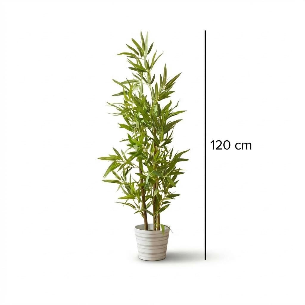 Kunstig Bambusplante 120 cm