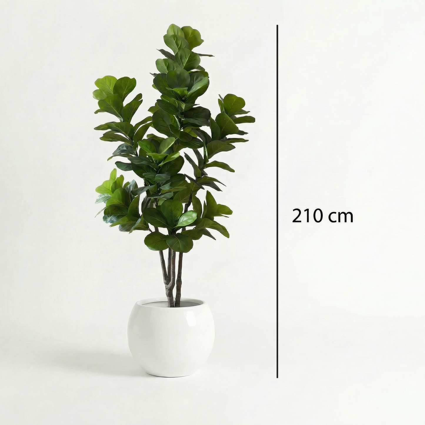 Kunstig Ficus lyrata 150–210 cm