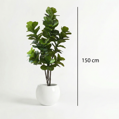 Kunstig Ficus lyrata 150–210 cm