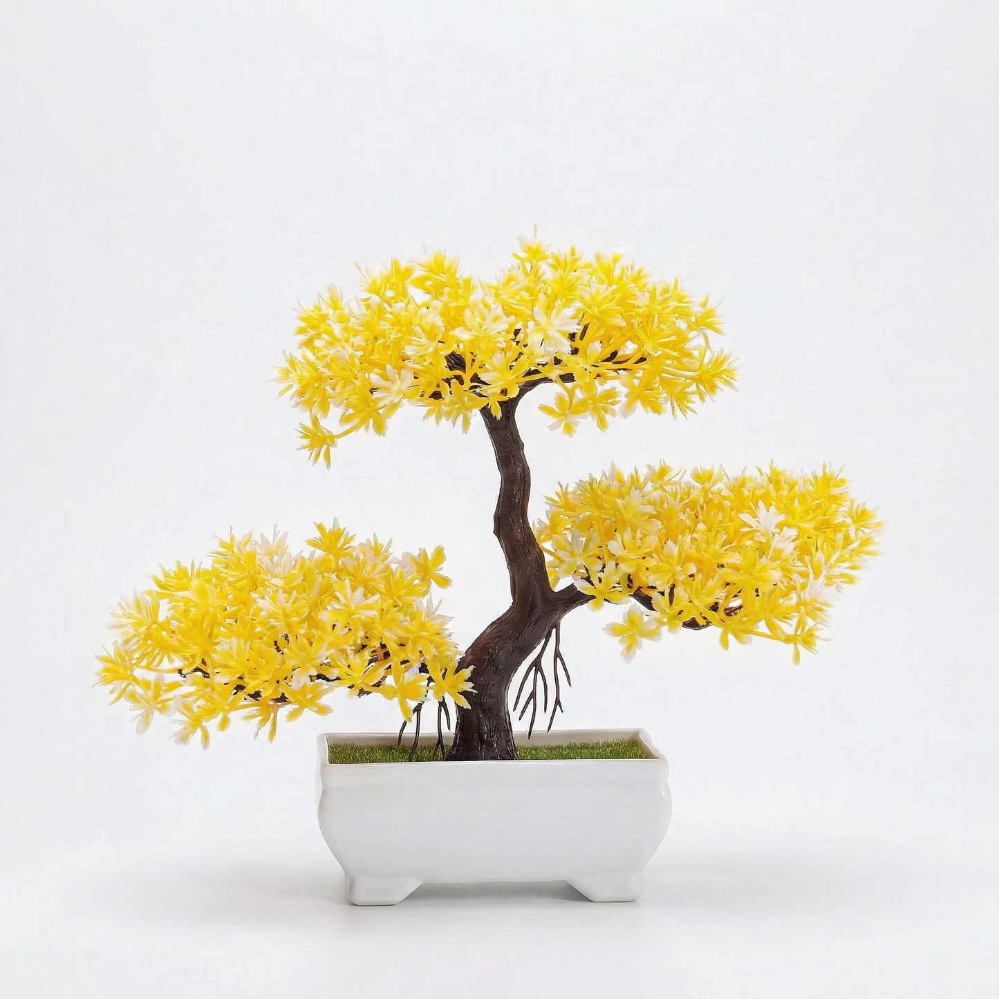 Kunstmatige bloesembonsai 20 cm met sierpot