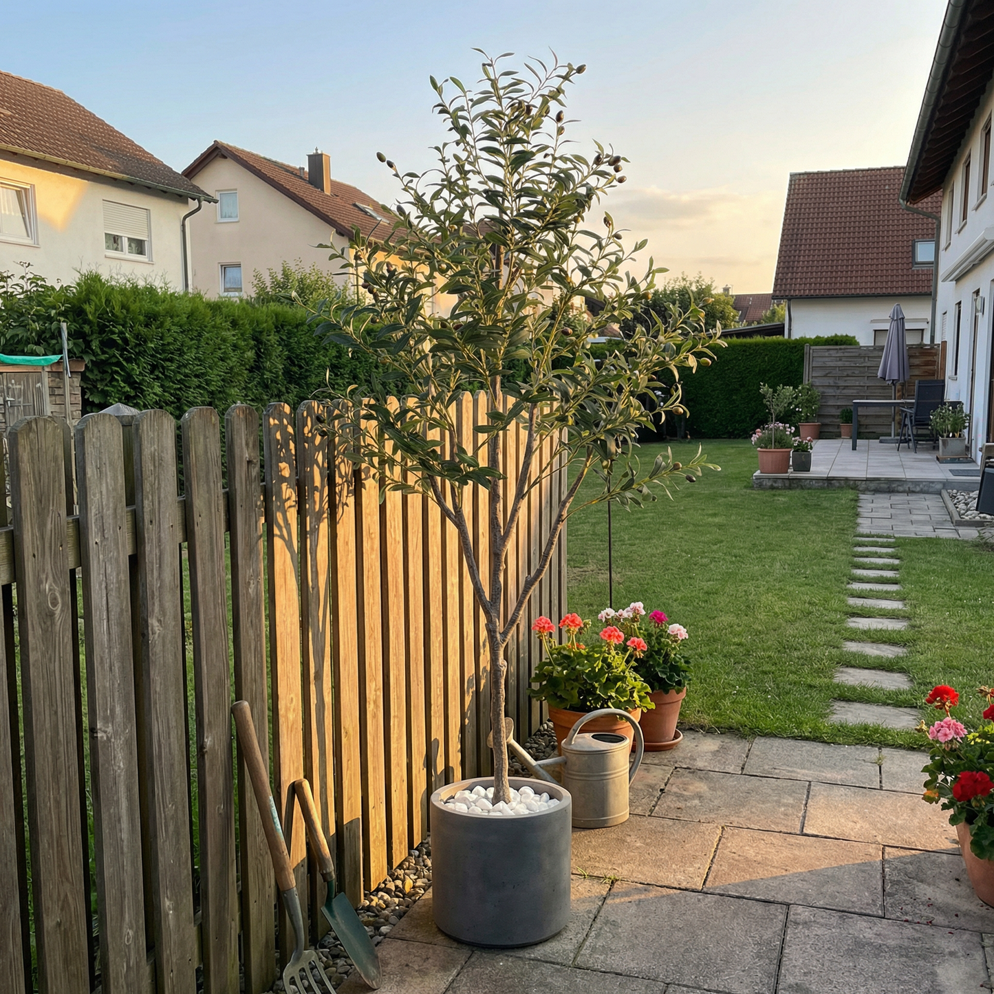 Kunstigt Oliventræ 120–180 cm