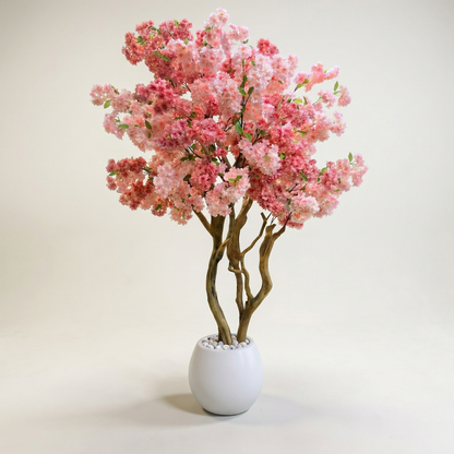 Kunstigt Kirsebærtræ Rosa 220 cm