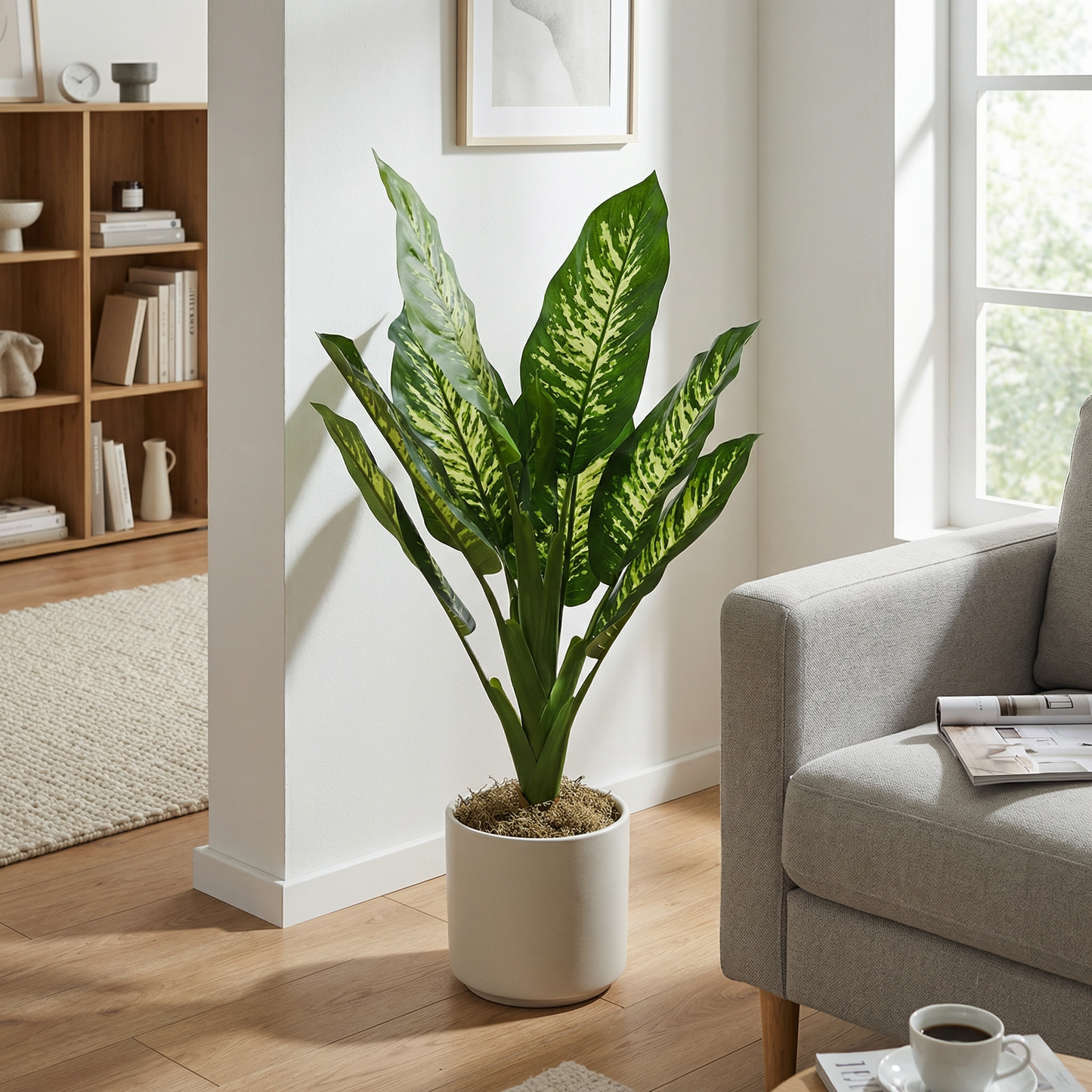 Kunstmatige Dieffenbachia 90 cm