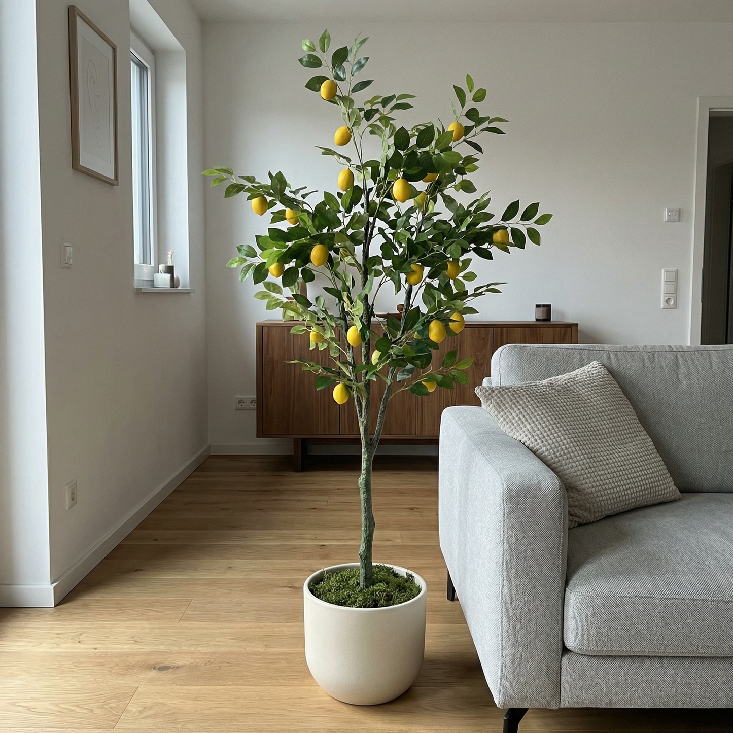 Kunstigt Citrontræ 150–180 cm
