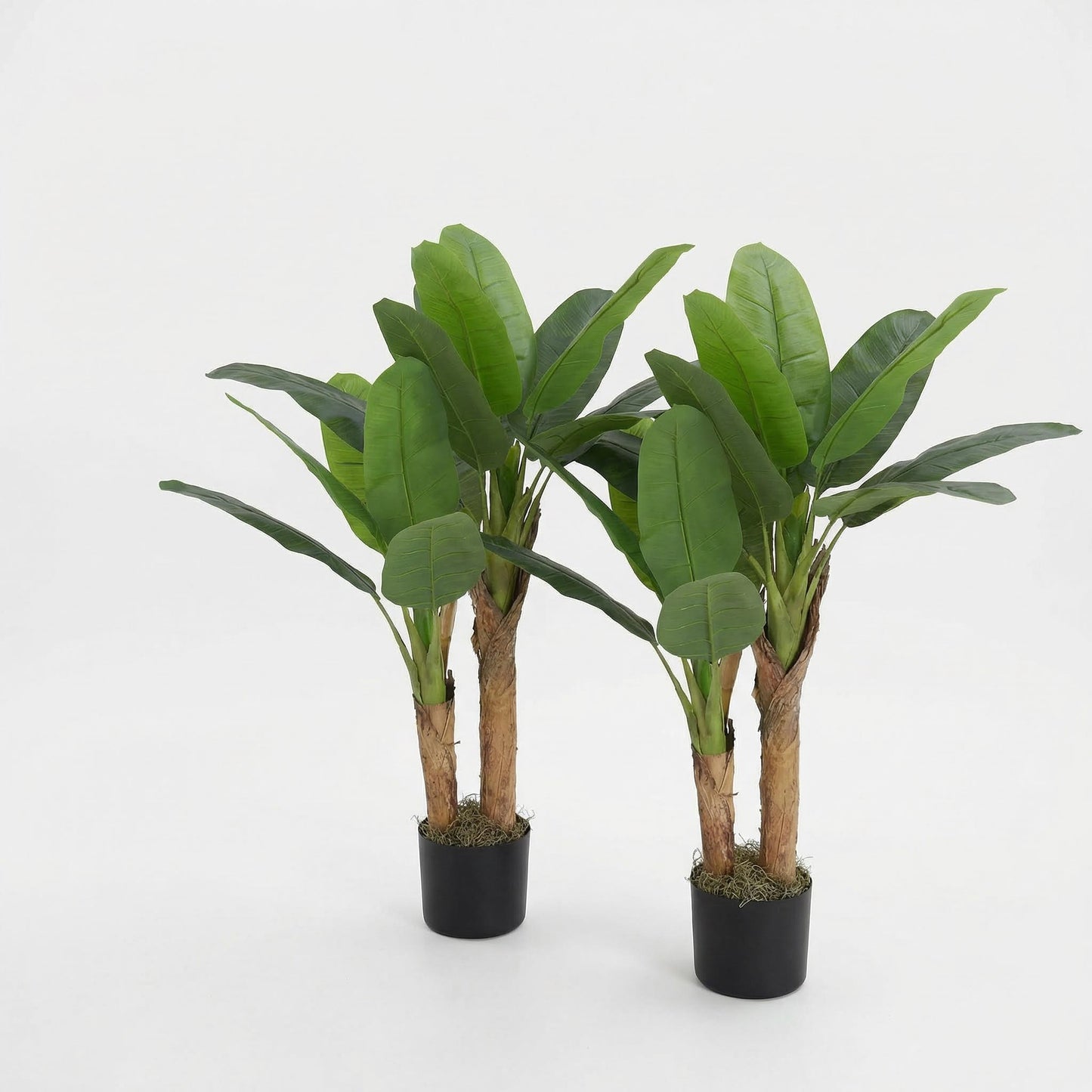 Kunstmatige bananenplanten 120 cm (set van 2)