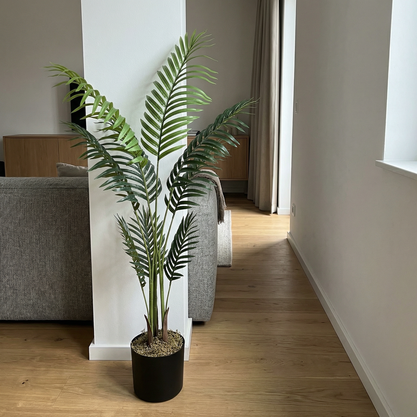 Kunstmatige arecapalm 110 cm