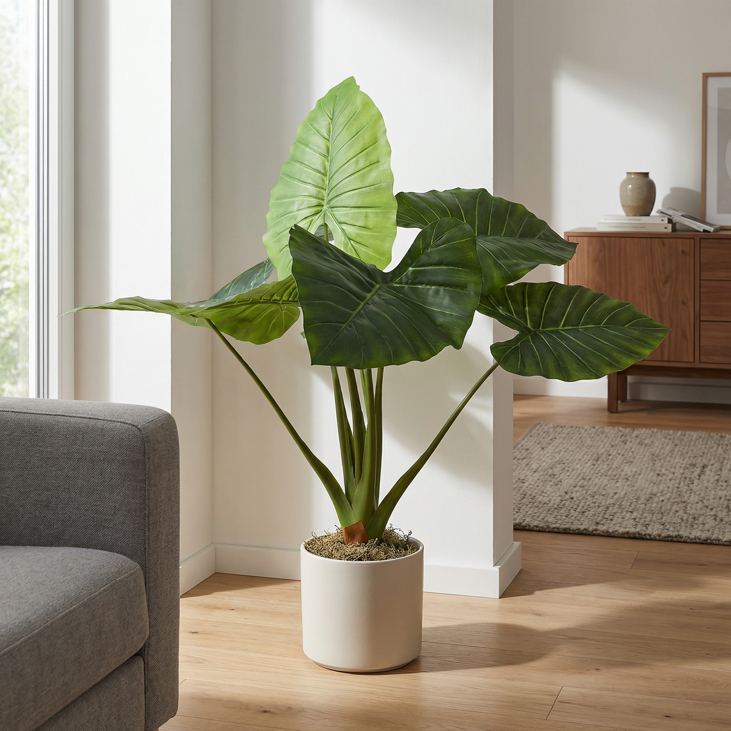 Kunstmatige Alocasia 90 cm