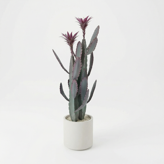 Kunstig kaktus 100 cm med dekorationspotte