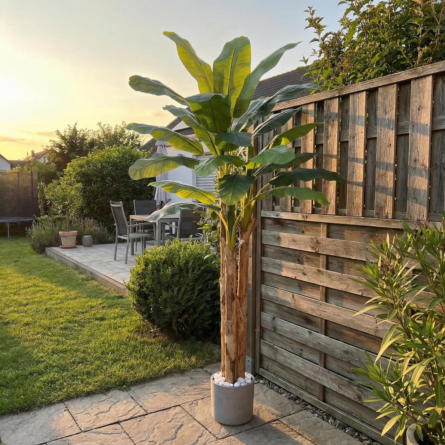 Kunstmatige bananenplant 150 cm