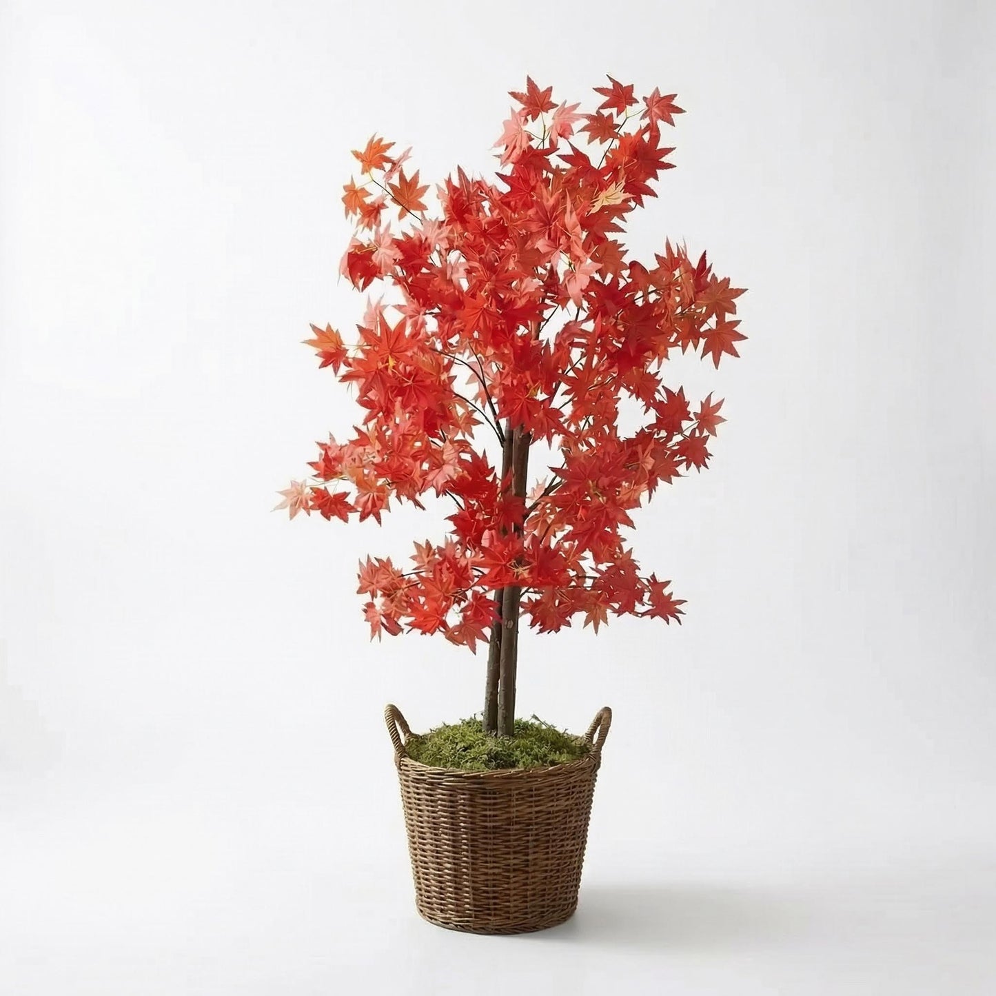 Kunstmatige Japanse esdoornboom rood 120 cm