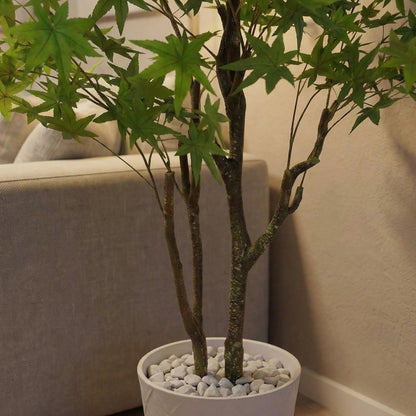 Kunstmatige Japanse esdoornboom, groen, 150 cm
