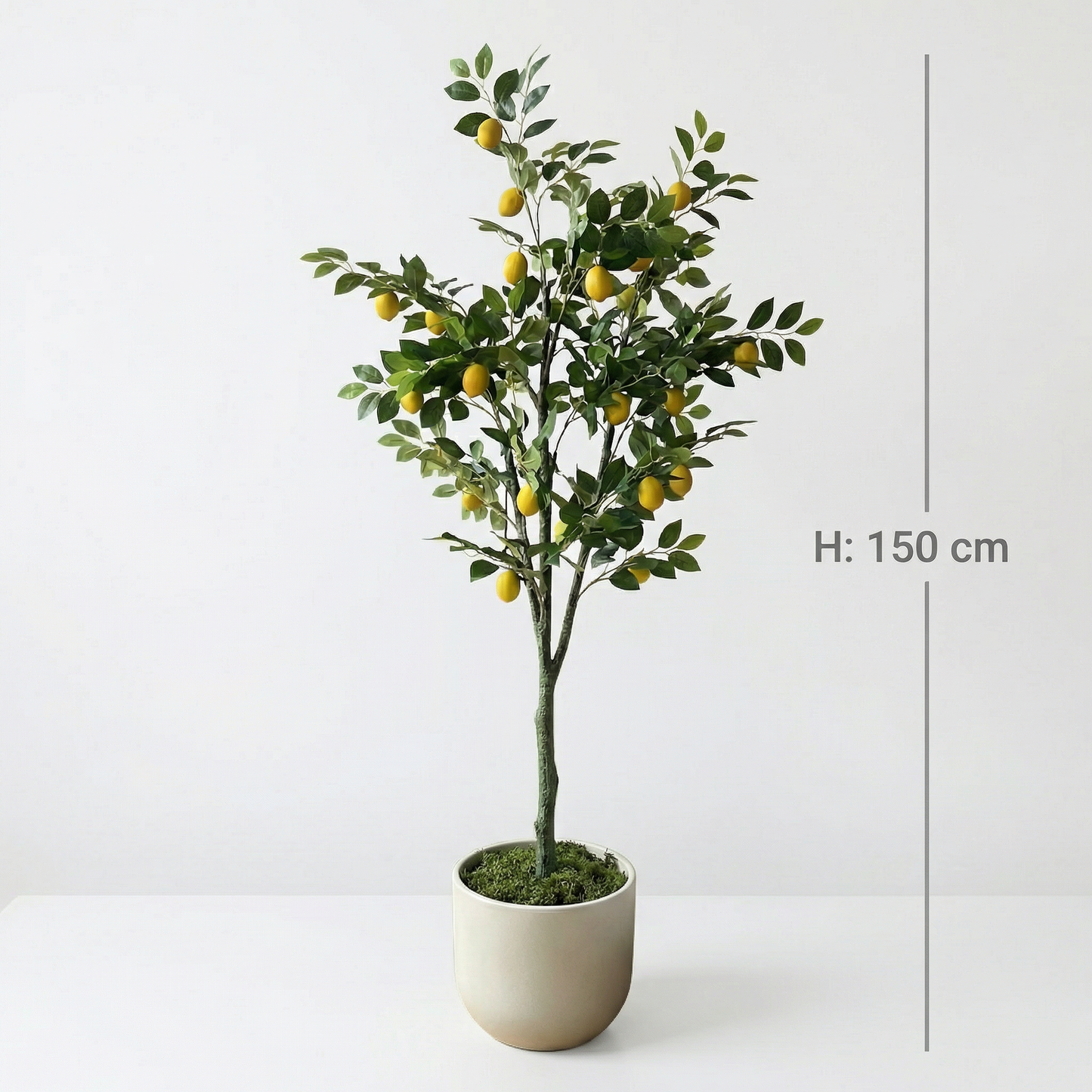 Kunstigt Citrontræ 150–180 cm