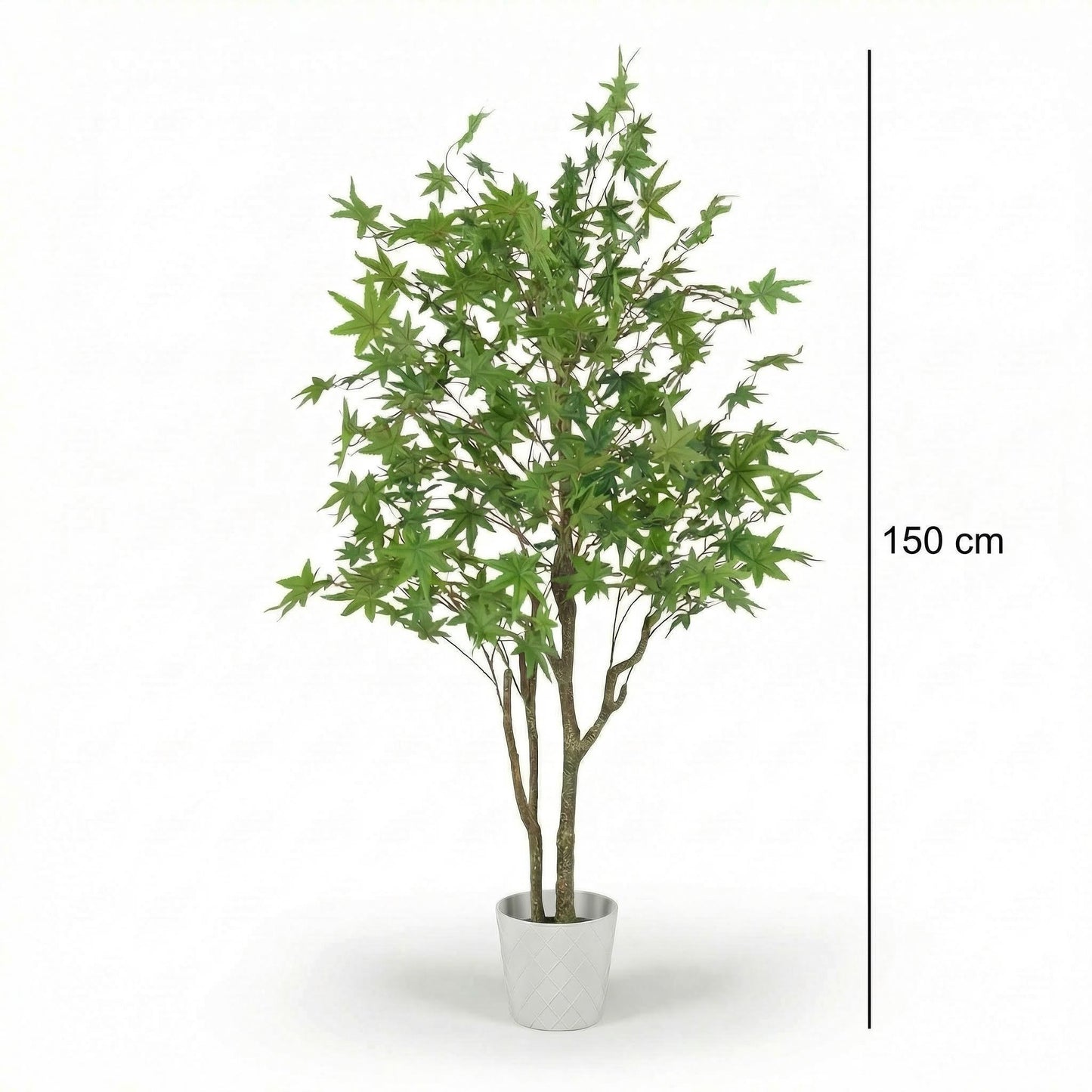 Kunstmatige Japanse esdoornboom, groen, 150 cm