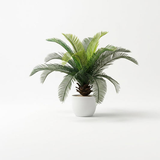 Kunstig Cycas 40 cm med indsættelsesstilk