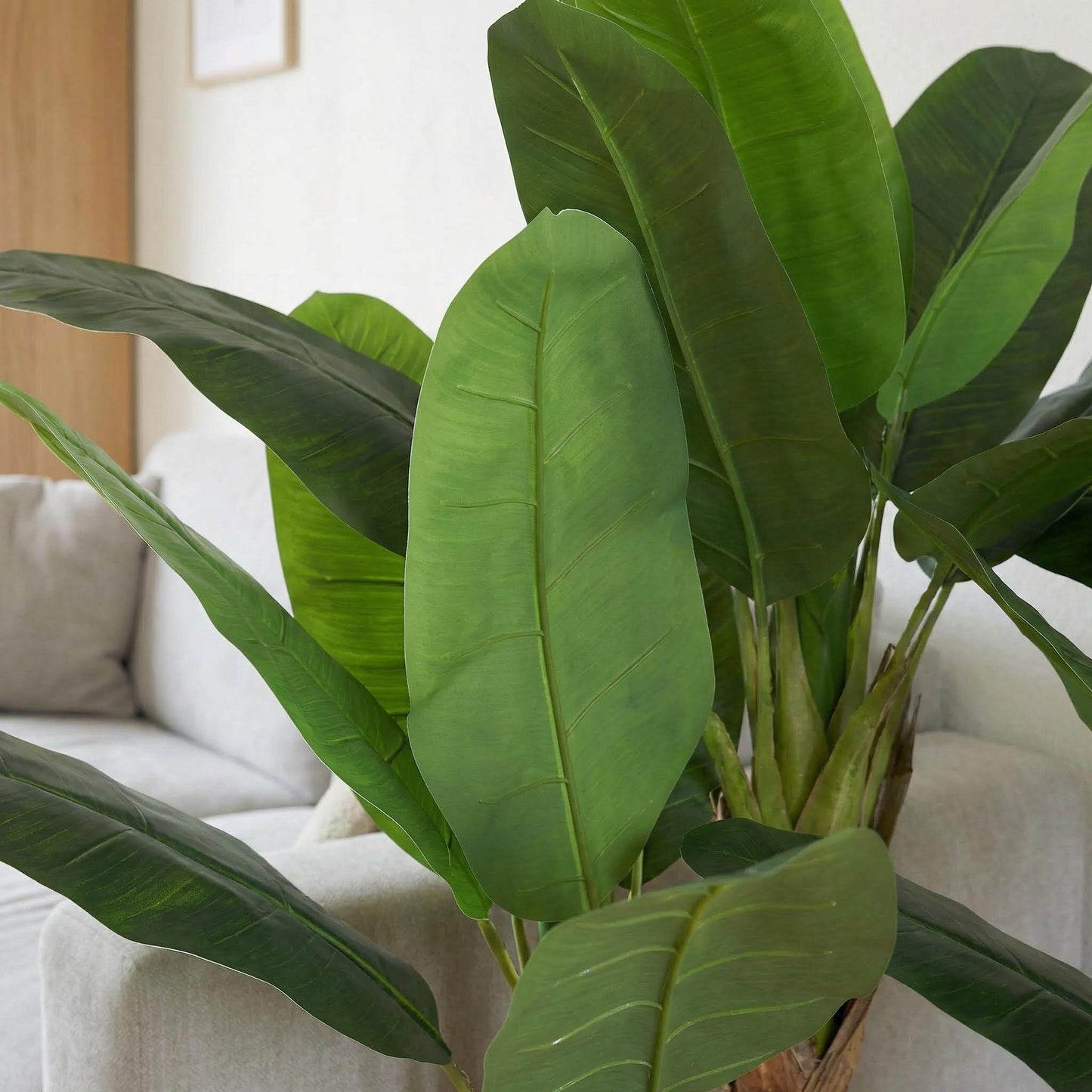 Kunstmatige bananenplanten 120 cm (set van 2)