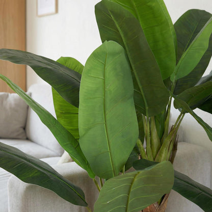 Kunstmatige bananenplanten 120 cm (set van 2)