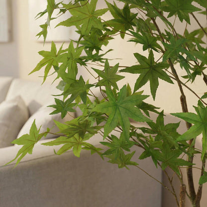Kunstmatige Japanse esdoornboom, groen, 150 cm