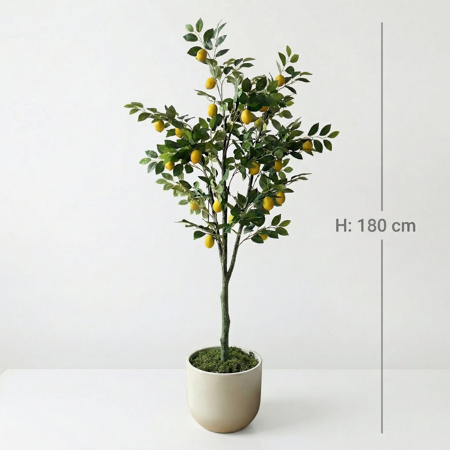 Kunstigt Citrontræ 150–180 cm