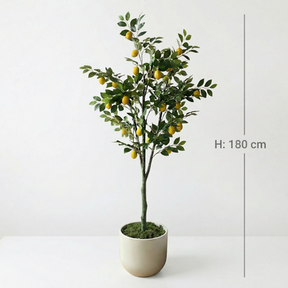 Kunstigt Citrontræ 150–180 cm