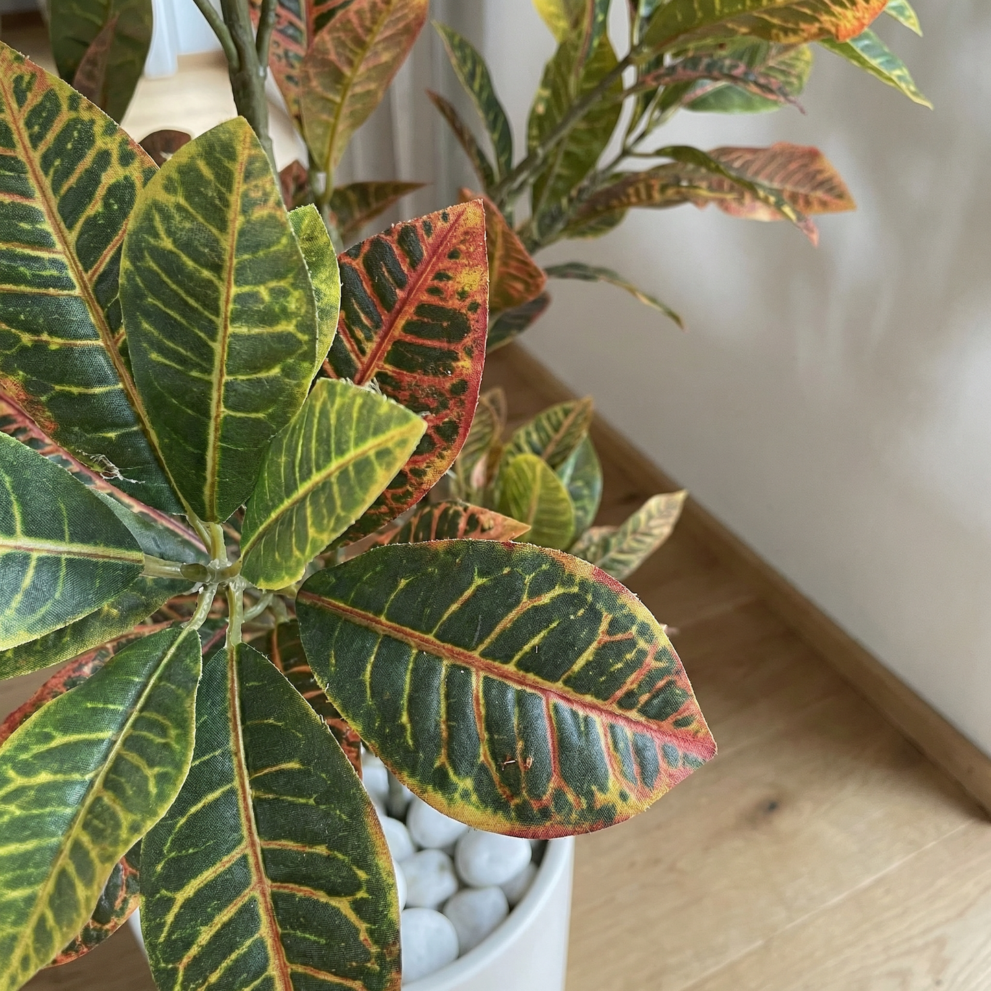Kunststelen Croton 120 cm