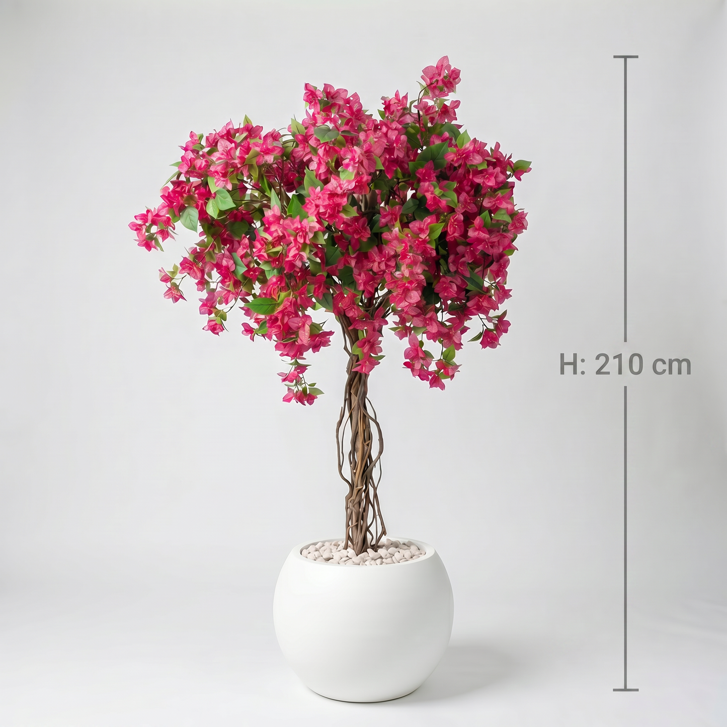 Kunstmatige bougainvilleaboom 210 cm